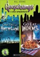 Goosebumps. One day at Horrorland Goosebumps. Go eat worms. Cover Image